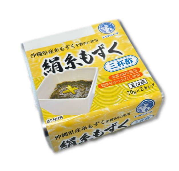 絹糸もずく